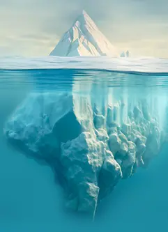 Illustration of an Iceberg - The Power of the Subconscious