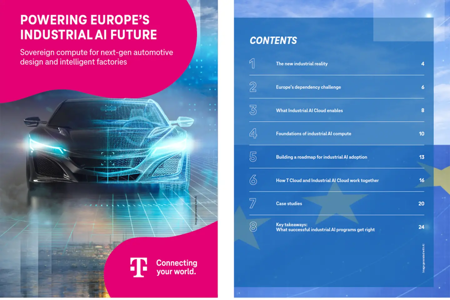 Cover and the next page as a screenshot showing the white paper: 