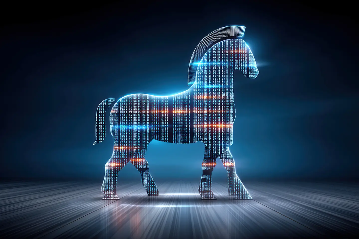 Phishing, segurança cibernética, Trojan, código digital, vazamento de dados, ameaça à rede, malware, engano