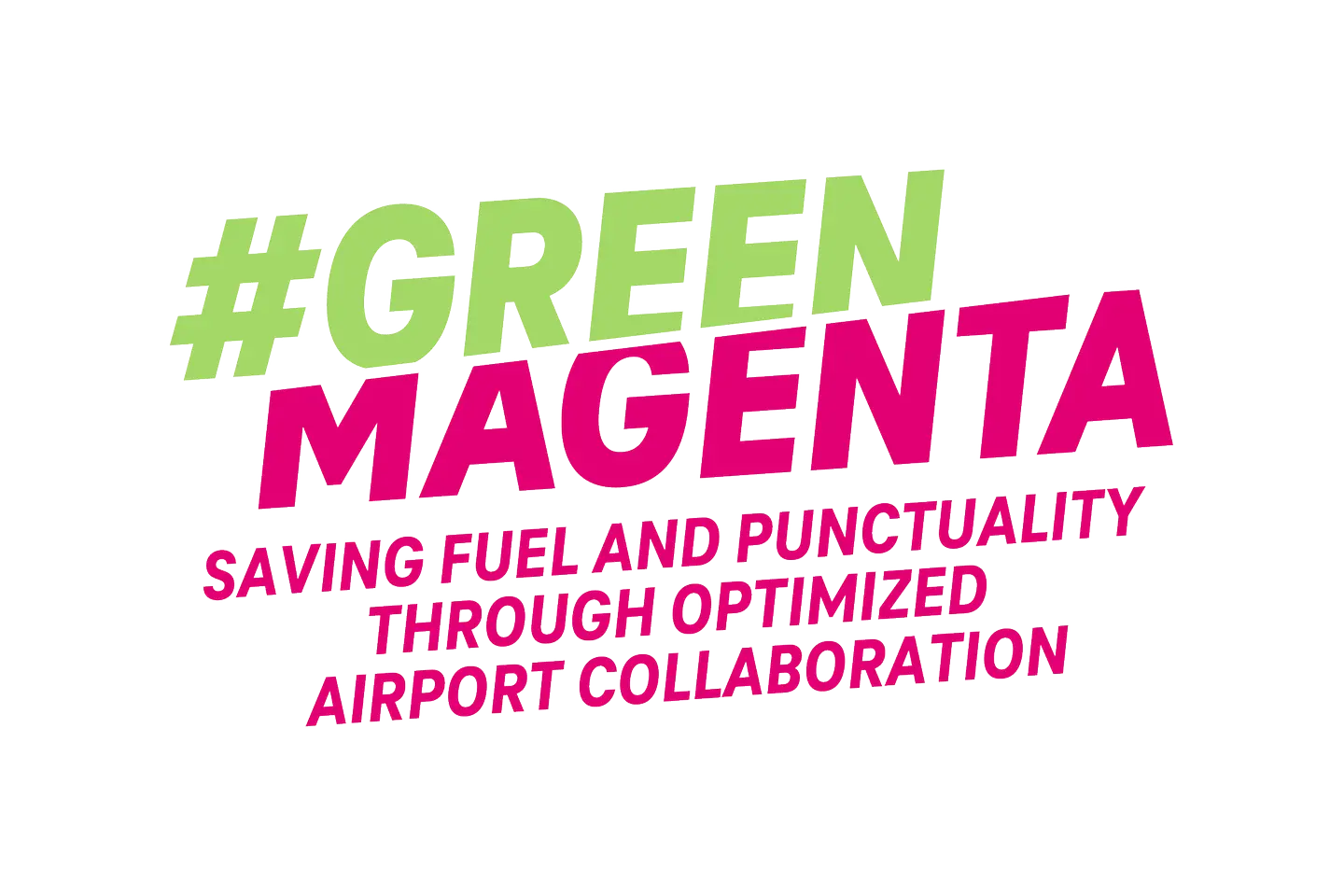 #GreenMagenta 标志
