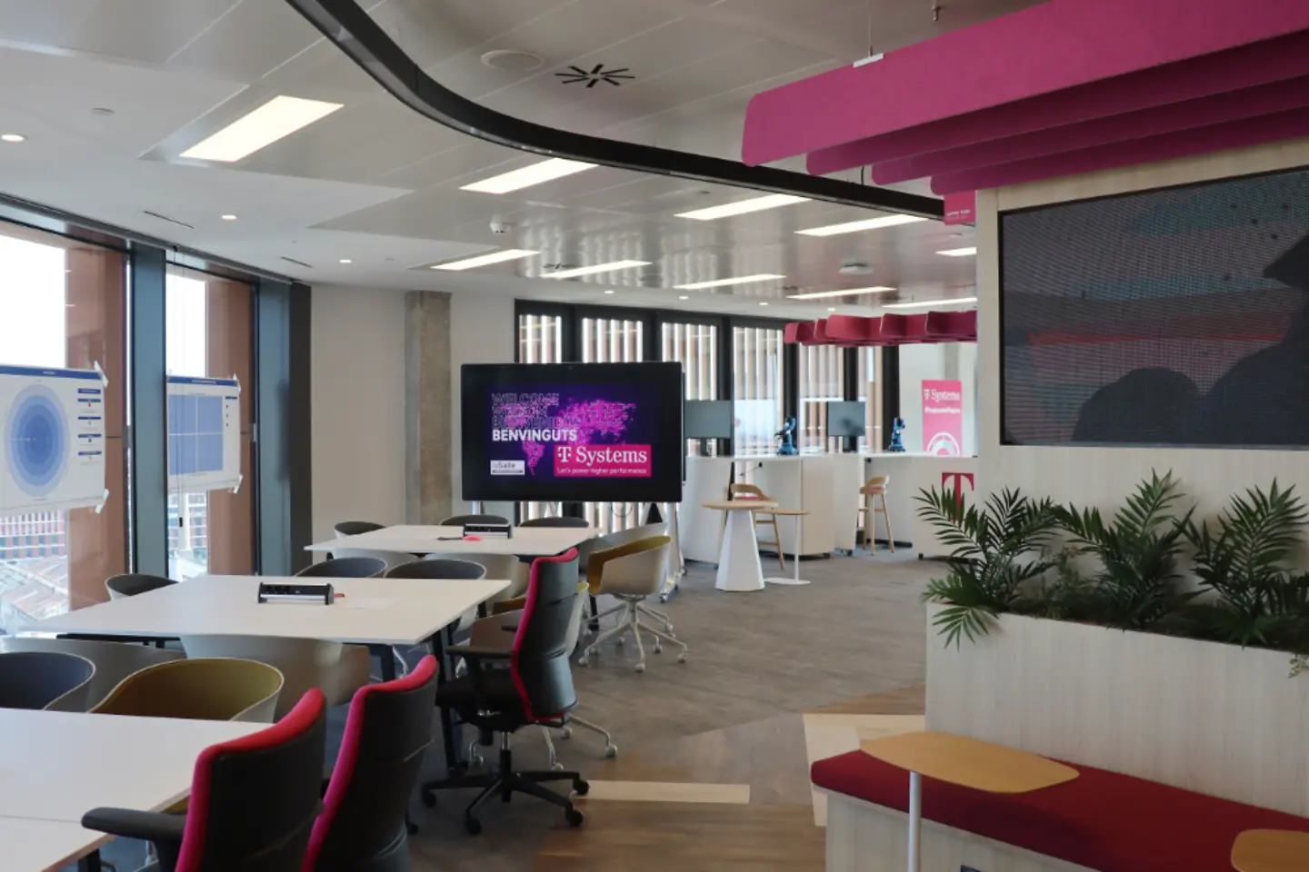Meeting room at Innovation Center Iberia